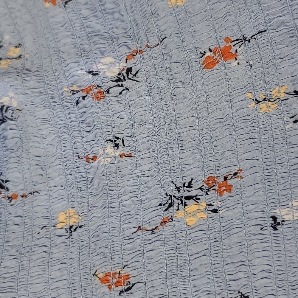 Madewell - Smocked Flutter-Sleeve Top in Aloha Floral - Picture 6 of 9